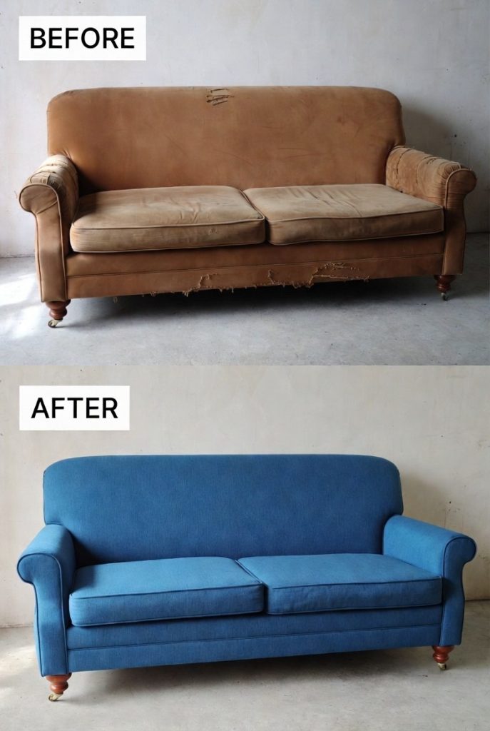 Ganti Jok / Kain Sofa (Custom)

